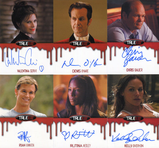 True Blood Season 6 Collector's Set 10 Autograph Cards plus 20 Base Cards   - TvMovieCards.com