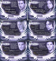 Anger Season 4 Redemption Foil Embossed Chase Card Set R1 thru R6   - TvMovieCards.com