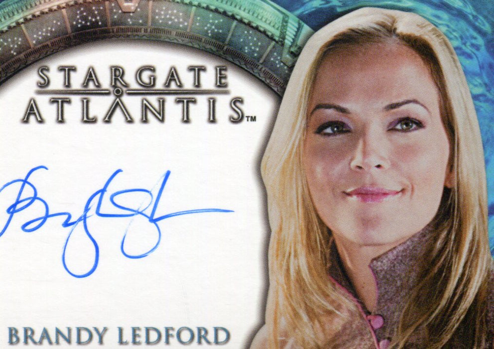 Stargate Atlantis Season Two Brandy Ledford as Norina Autograph Card   - TvMovieCards.com