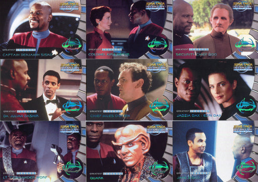 Star Trek DS9 Deep Space Nine Memories Greatest Legends Chase Card Set L1-L9   - TvMovieCards.com