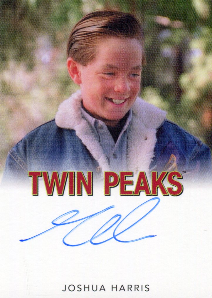 Twin Peaks Joshua Harris as Nicky Needleman Autograph Card Rittenhouse 2018   - TvMovieCards.com