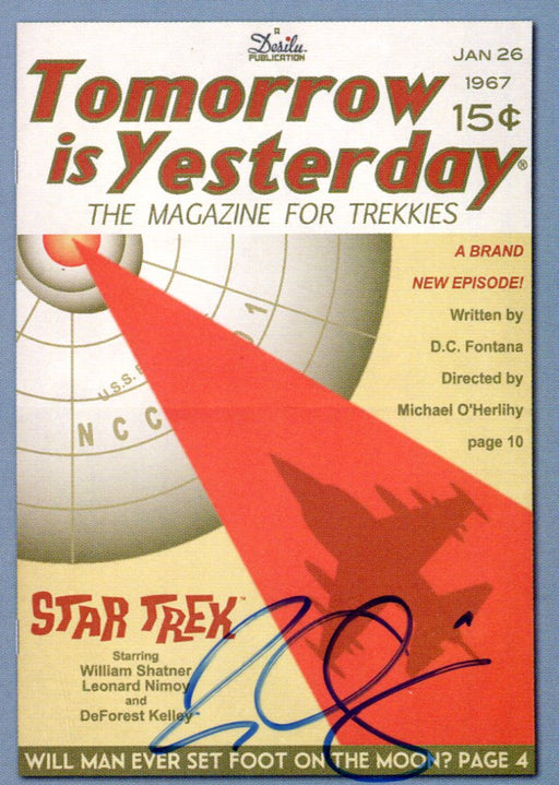 Star Trek TOS Portfolio Prints Juan Ortiz Autograph Parallel Card JOA22   - TvMovieCards.com