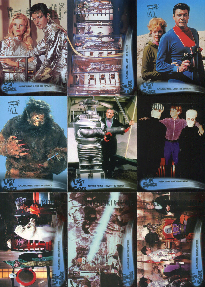 Lost In Space Classic TV Series Error Misprint Foil Card Lot 17 Cards Rare Inkwo - TvMovieCards.com