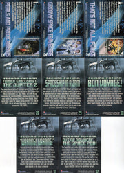 Lost In Space Classic TV Series Error Misprint Foil Card Lot 17 Cards Rare Inkwo - TvMovieCards.com