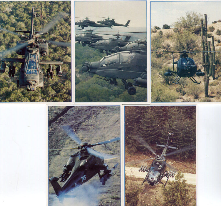 Combat Helicopters Top Pilot Series 1 Trading Card Set 14 Cards Top Pilot 1991   - TvMovieCards.com