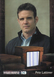 Warehouse 13 Premium Packs Season 4 Pete Lattimer Costume Card #140/350   - TvMovieCards.com