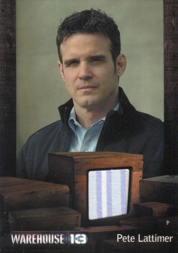 Warehouse 13 Premium Packs Season 4 Pete Lattimer Costume Card #140/350   - TvMovieCards.com