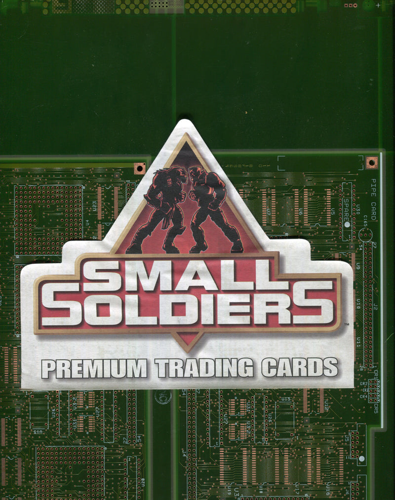 Small Soldiers Movie Empty Metal Trading Card Album Inkworks 1998   - TvMovieCards.com