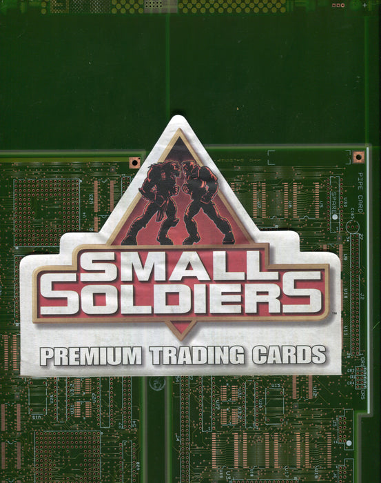 Small Soldiers Movie Empty Metal Trading Card Album Inkworks 1998   - TvMovieCards.com