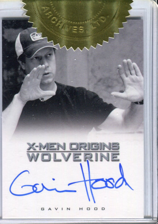 X-Men Origins: Wolverine Movie Director Gavin Hood Autograph Card   - TvMovieCards.com