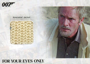James Bond Archives 2014 Edition Aristotle's Jacket Relic Card JBR42 #046/375   - TvMovieCards.com