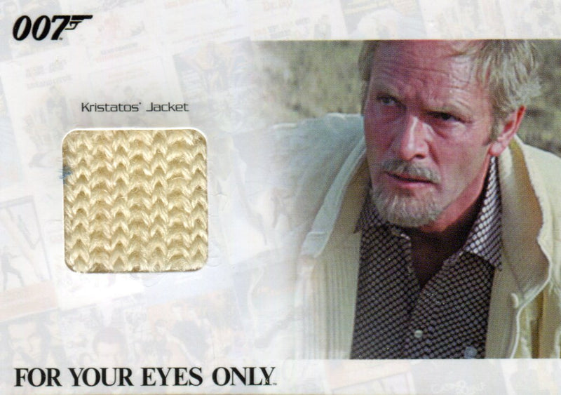 James Bond Archives 2014 Edition Aristotle's Jacket Relic Card JBR42 #046/375   - TvMovieCards.com