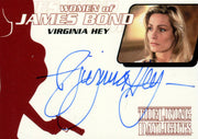 James Bond Archives 2014 Edition Virginia Hey Autograph Card WA40   - TvMovieCards.com