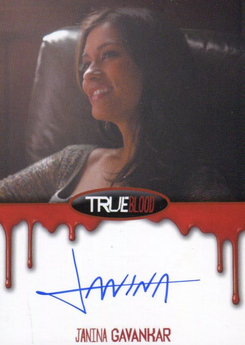 True Blood Season 6 Janina Gavankar as Luna Garza Autograph Card   - TvMovieCards.com