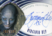 Farscape Season 2 Virginia Hey as P'au Zotoh Zhaan Autograph Card A7   - TvMovieCards.com