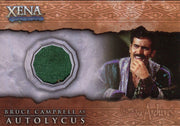 Xena Beauty and Brawn Bruce Campbell as Autolycus Costume Card C3 Green   - TvMovieCards.com