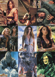 Hercules The Legendary Journeys Embossed Chase Card Set E1 thru E9 Topps 1996   - TvMovieCards.com