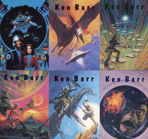 Barr Ken The Beast Within Foil Chase Card Set F1 - F6 Comic Images 1994   - TvMovieCards.com