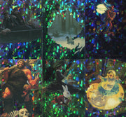 Hildebrandt Greg Prism Chase Card Set P1 - P6 Comic Images 1992   - TvMovieCards.com