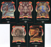Kaluta Michael Metallic Storm Chase Card Set MS1 - MS5  FPG 1994   - TvMovieCards.com