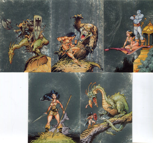 Ploog Mike Metallic Storm Chase Card Set MS1 - MS5  FPG 1994   - TvMovieCards.com