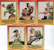 Ploog Mike Metallic Storm Chase Card Set MS1 - MS5  FPG 1994   - TvMovieCards.com