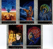 Potter J.K. Metallic Chase Card Set M1 - M5  FPG 1995   - TvMovieCards.com