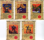 Sweet Darrell Metallic Storm Chase Card Set MS1 - MS5  FPG 1994   - TvMovieCards.com