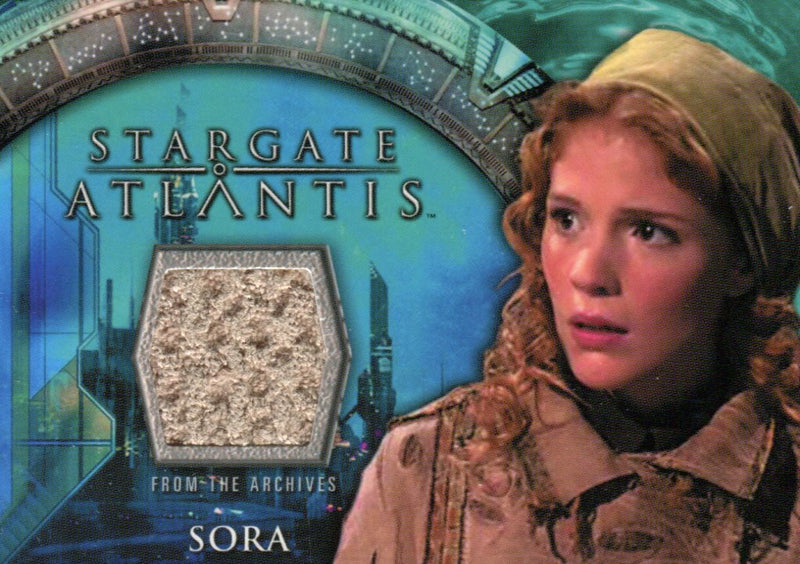Stargate Atlantis Season One Sora Costume Card   - TvMovieCards.com