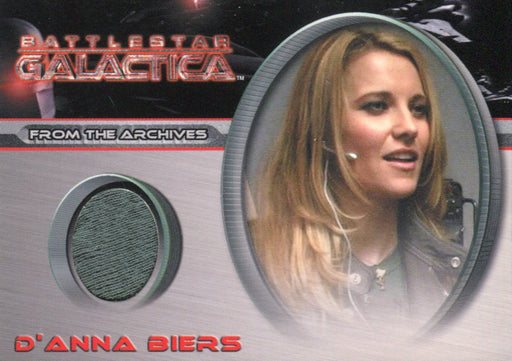 Battlestar Galactica Season Three D'Anna Biers Costume Card CC34 Lucy Lawless   - TvMovieCards.com