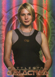 Battlestar Galactica Season Two Women of Battlestar Chase Card W1 Sackhoff   - TvMovieCards.com