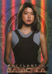 Battlestar Galactica Season Two Women of Battlestar Chase Card W2 Valerii   - TvMovieCards.com
