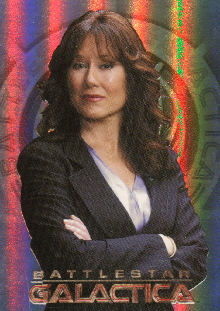 Battlestar Galactica Season Two Women of Battlestar Chase Card W4 Roslin   - TvMovieCards.com