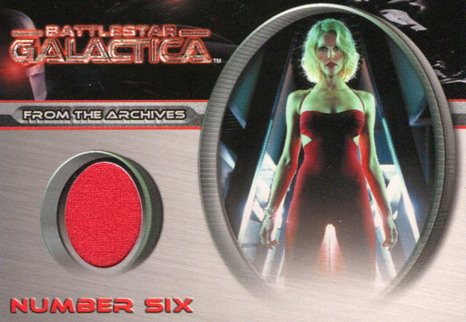 Battlestar Galactica Premiere Edition Number Six Costume Card CC1   - TvMovieCards.com