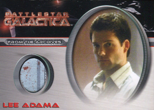 Battlestar Galactica Season Four Costume Card C42 Lee Adams   - TvMovieCards.com