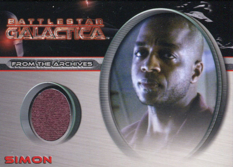 Battlestar Galactica Season Four Costume Card C47 Simon   - TvMovieCards.com