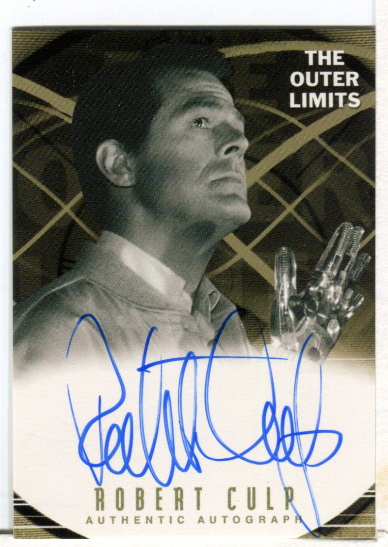Outer Limits Premiere Autograph Card A2 Robert Culp as Mr. Trent   - TvMovieCards.com