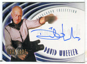 Farscape Season 2 David Wheeler Case Topper Autograph Card A12   - TvMovieCards.com