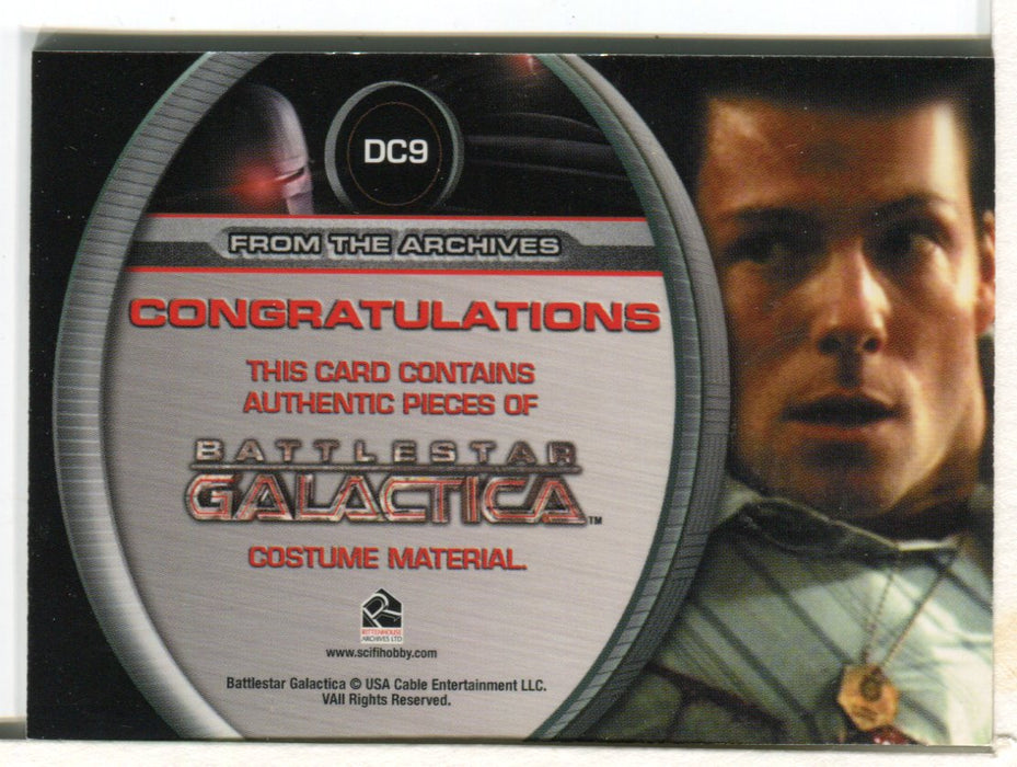Battlestar Galactica Season Four Dual Costume Card DC9 Lee Adama   - TvMovieCards.com