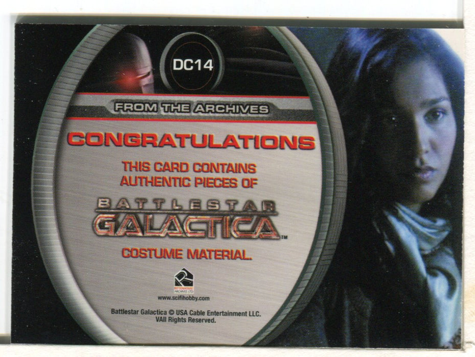 Battlestar Galactica Season Four Dual Costume Card DC14 Tory Foster   - TvMovieCards.com