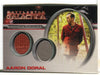 Battlestar Galactica Season Four Dual Costume Card DC15 Aaron Doral   - TvMovieCards.com