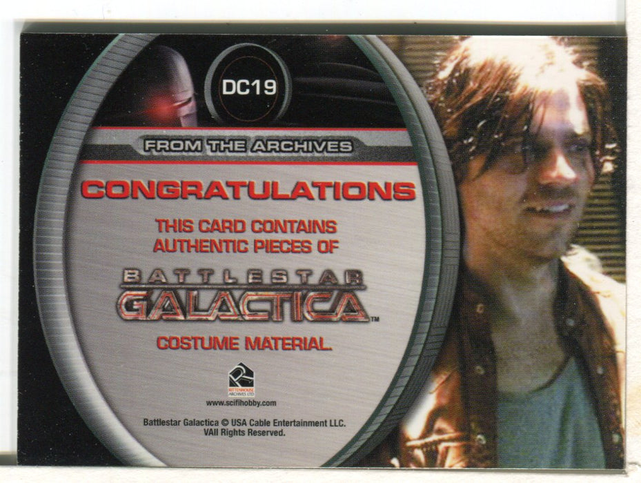 Battlestar Galactica Season Four Dual Costume Card DC19 Enzo   - TvMovieCards.com
