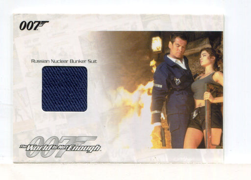 James Bond Mission Logs Russian Bunker Suit Relic Costume Card JBR26 #764/875   - TvMovieCards.com