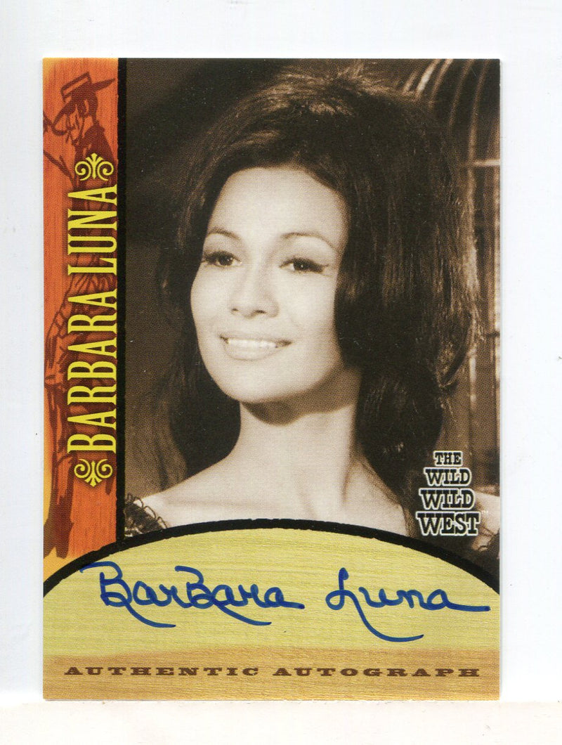 Wild Wild West Season 1 Barbara Luna Autograph Card A8   - TvMovieCards.com