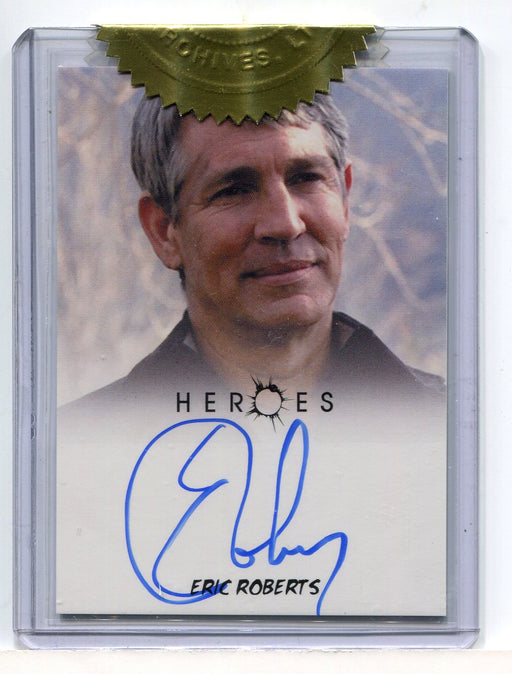 Heroes Archives Eric Roberts as Thompson Dealer Incentive Autograph Card   - TvMovieCards.com