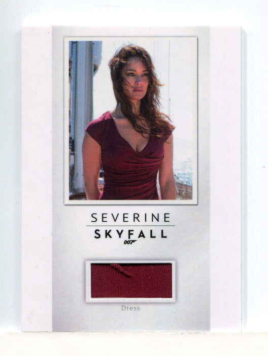James Bond Archives Spectre Severine's Dress Relic Costume Card PR19 #123/200   - TvMovieCards.com