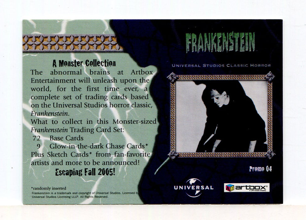 Frankenstein Promo 04 Artbox 2006   - TvMovieCards.com