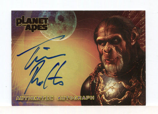 Planet of the Apes Movie Tim Roth as Thade Autograph Card Topps 2001   - TvMovieCards.com