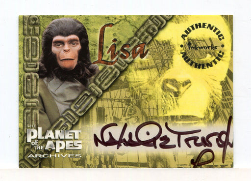 Planet of the Apes Archives Natalie Trundy as Lisa Autograph Card Inkworks 1999   - TvMovieCards.com