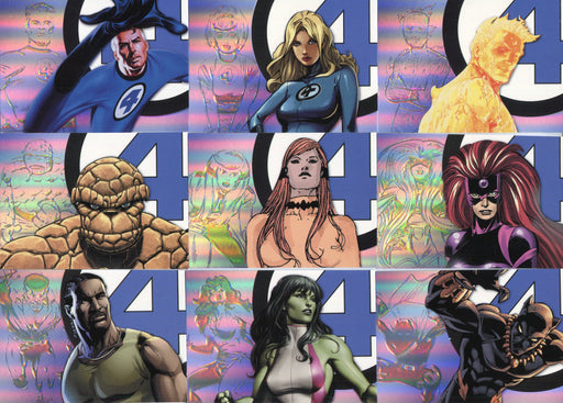 Fantastic Four Archives Legendary Heroes Chase Card Set LH1 LH9 Rittenhouse 2008   - TvMovieCards.com